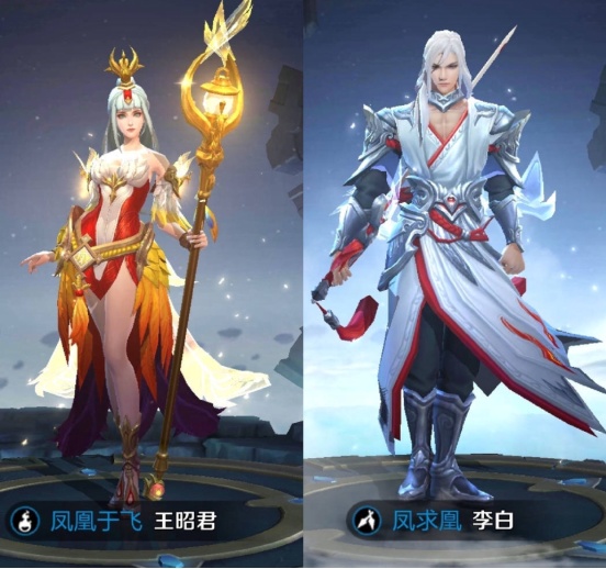王昭君所有皮肤一起看信息量很大 打开新世界的大门