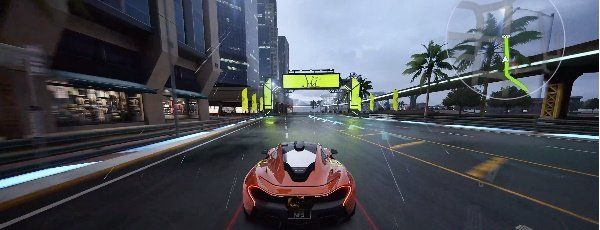 《*飞车集结》雨中城跑图方法