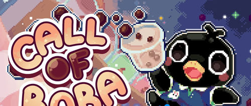 休闲像素模拟《Call Of Boba》预定2025年上线！操控小企鹅日夜守护奶茶店
