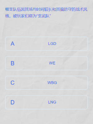 lpl2024春季赛答题挑战答案是什么 lpl春季赛答题挑战答案大全