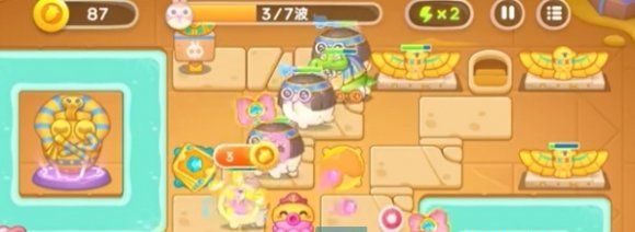 《保卫萝卜4》法老归来第4关通关攻略