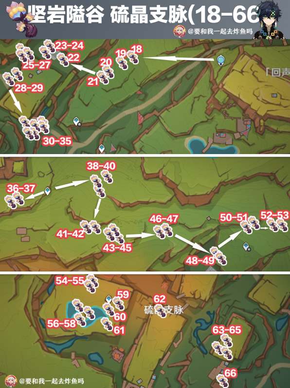 《原神》纳塔肉龙掌采集分布图