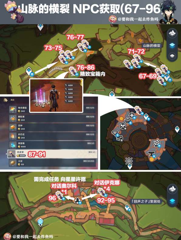 《原神》纳塔肉龙掌采集分布图