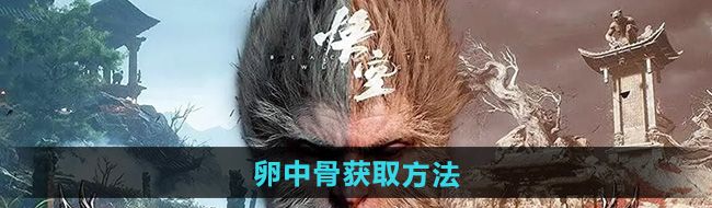 《黑神话悟空》卵中骨获取方法