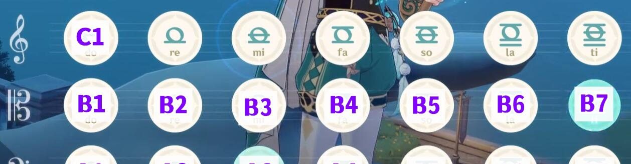 《原神》成都琴谱弹奏方法