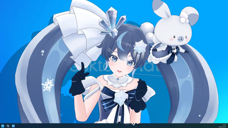桌宠《DesktopMate》DLC雪未来好评上线5