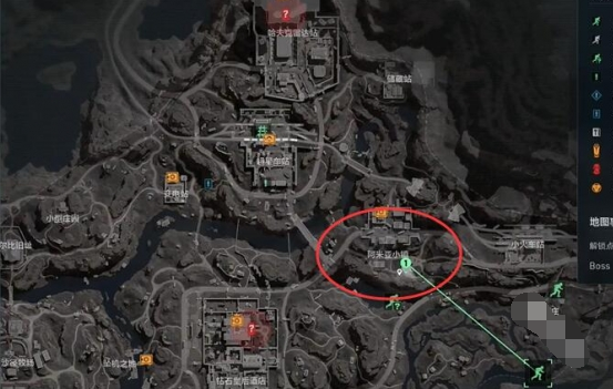 三角洲行动长弓溪谷地窖密码门在哪