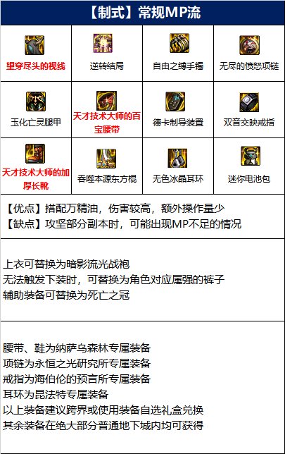 DNF女柔道武器推荐1